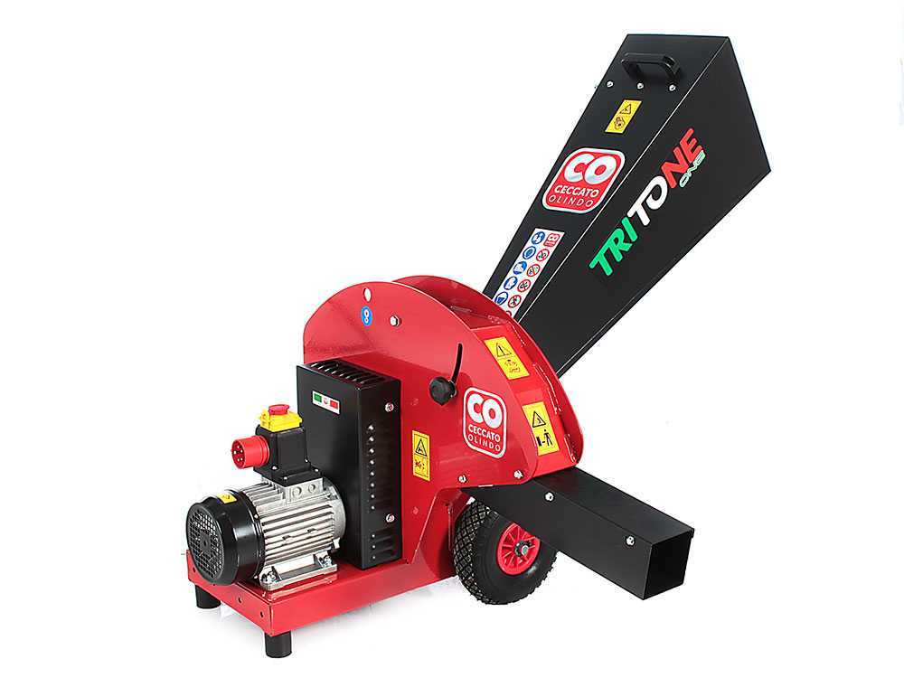 Ceccato Olindo Triton One elektrische hakselaar, takken tot 50 mm, 400 V (TRI-380), detail 5