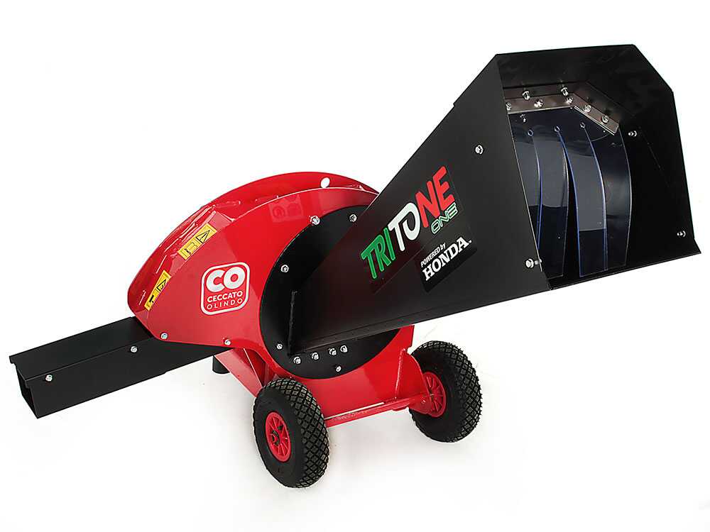 Ceccato Olindo Triton One benzine hakselaar, takken tot 60 mm, detail 5