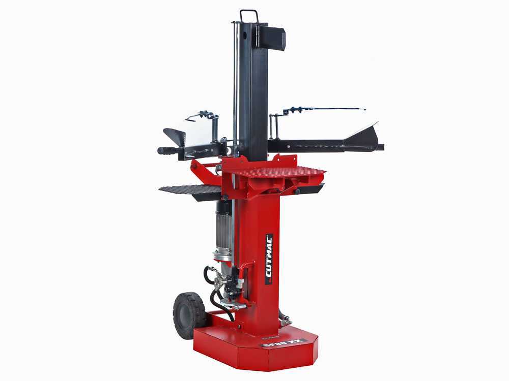 Docma SF100 Rapid 220 XX elektrische houtklover, 8,15 ton, verticaal, detail 4