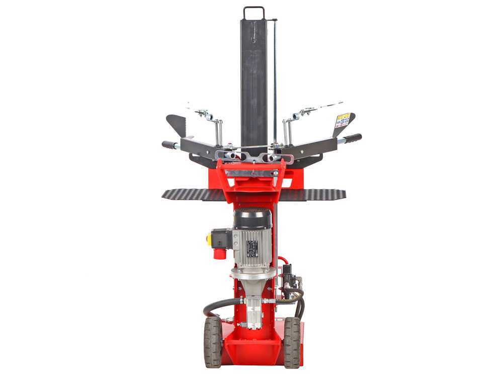 Docma SF100 Rapid 380/4 XX elektrische houtklover, 8,15 ton, verticaal, detail 4