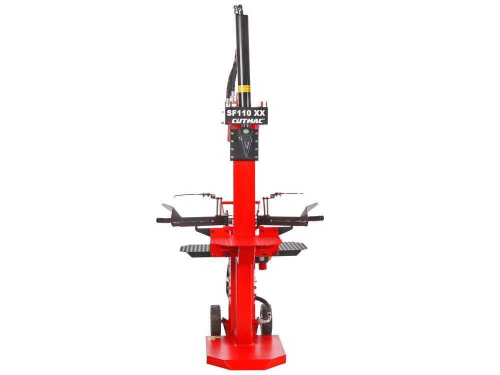 Docma SF110 Rapid 380/4 XX elektrische houtklover, 8,15 ton, verticaal, detail 4