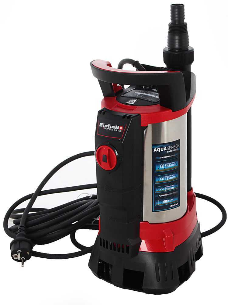 Einhell GE-DP 7935 N-A ECO dompelpomp voor vuil water, detail 5