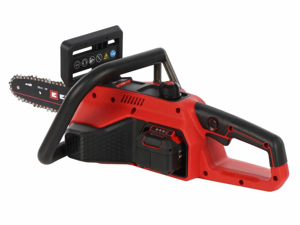 Einhell GE-LC 18/25 Li BL accu kettingzaag, zwaard 25 cm, 18 V 2,5 Ah, detail 4