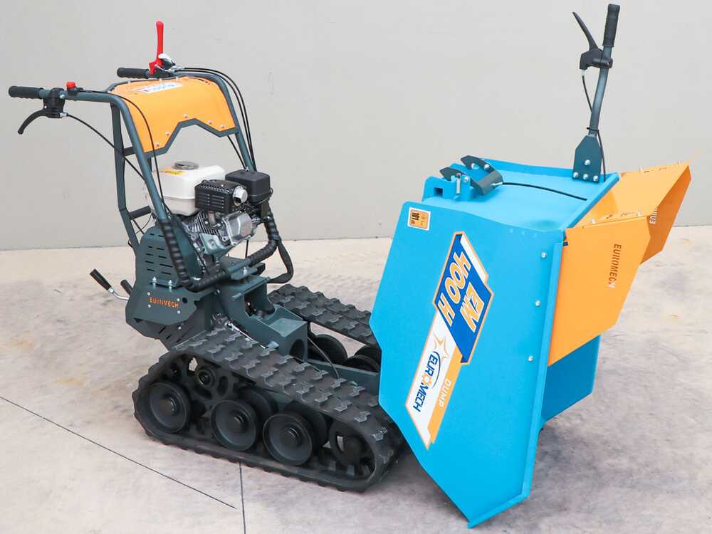 Rupsdumper laadvermogen 400 kg EuroMech EM400H-Dump, detail 5