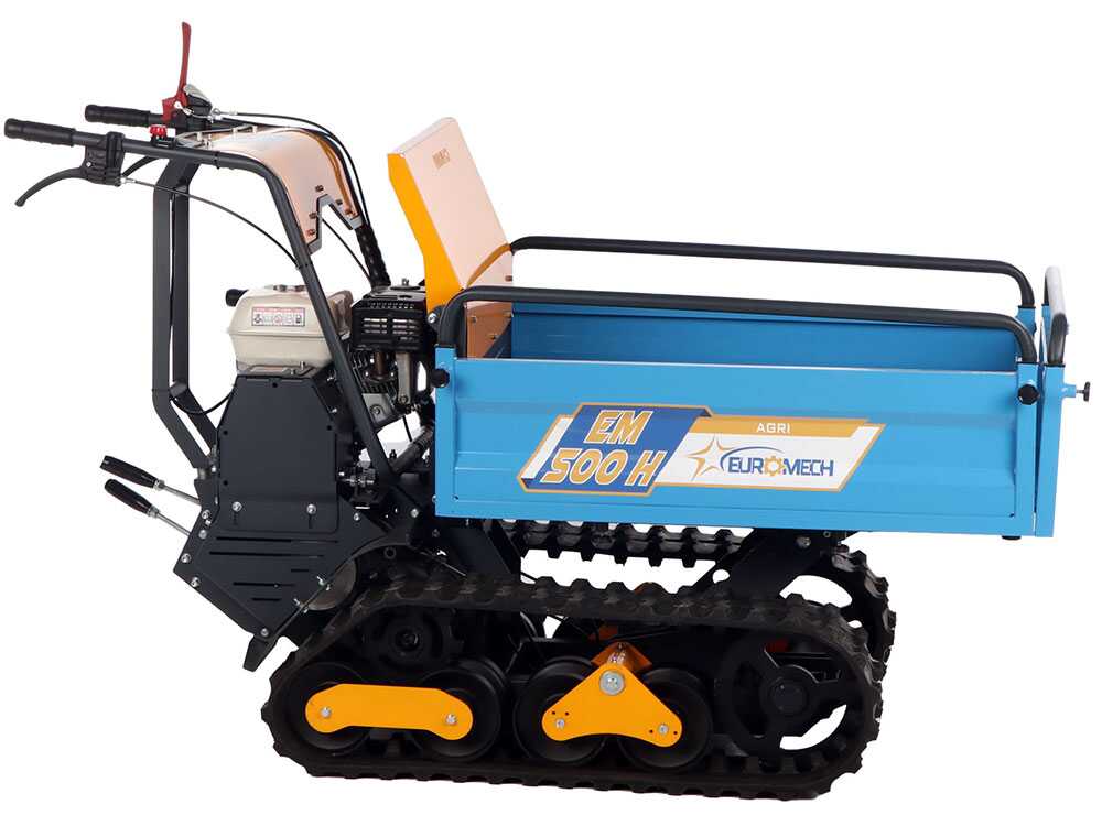 Rupsdumper laadvermogen 500 kg EuroMech EM500H-Agri, detail 4
