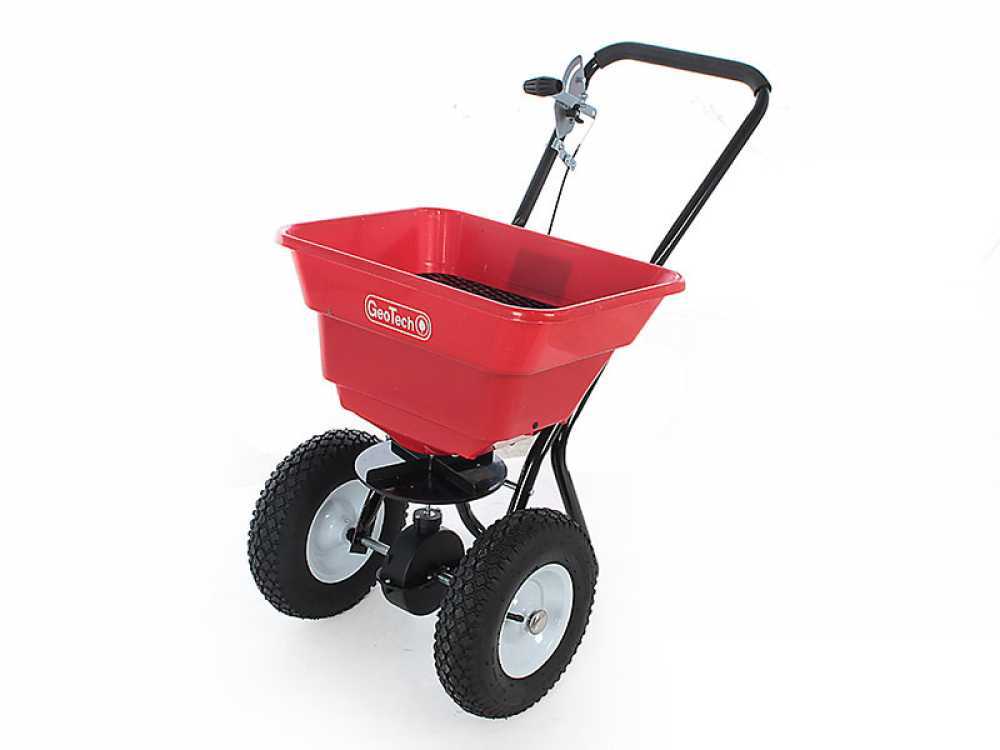 Zaai- en strooiwagen GeoTech 80LB, 26 liter, detail 5