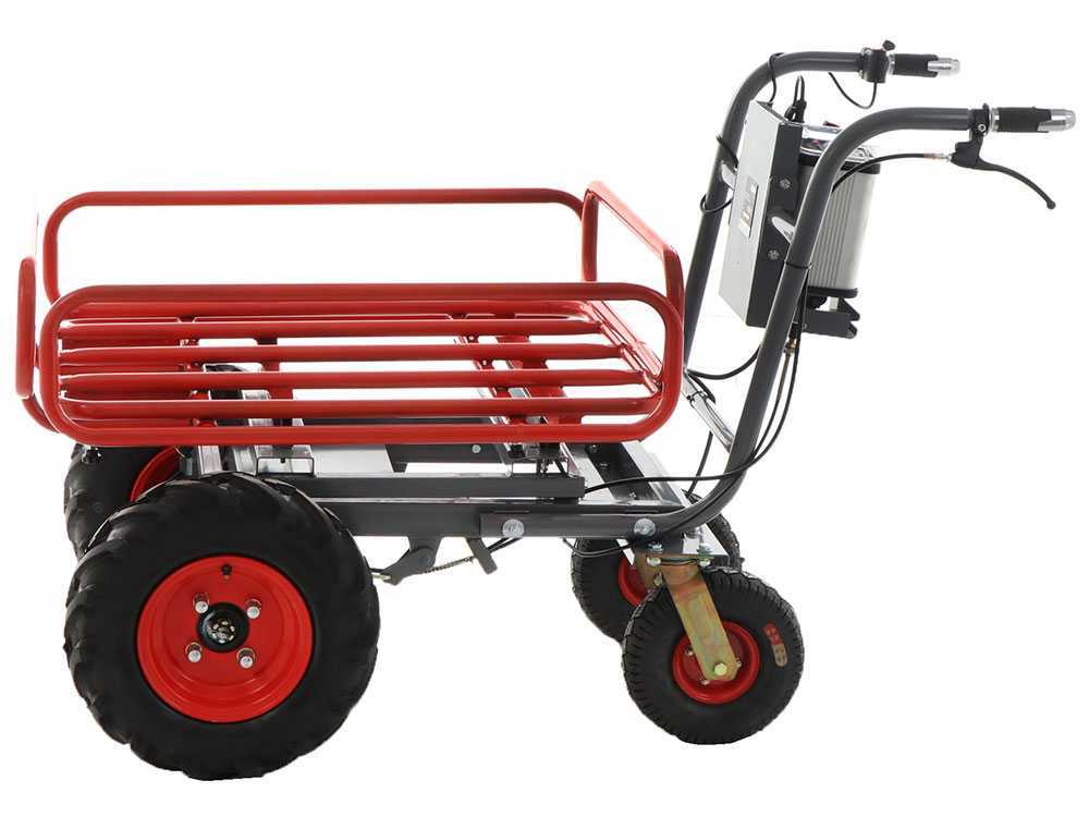Accu motorkruiwagen laadvermogen 300 kg GeoTech CAR 300T-T PLUS, 40 V 6 Ah, detail 5
