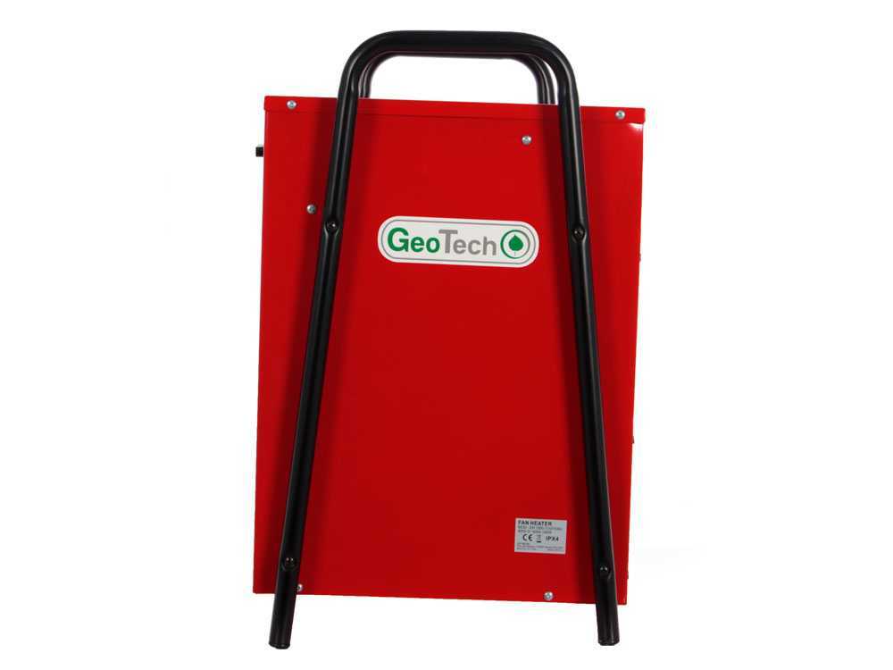GeoTech EH 1500 T elektrische heteluchtkanon 15 kW, 400 V, detail 5