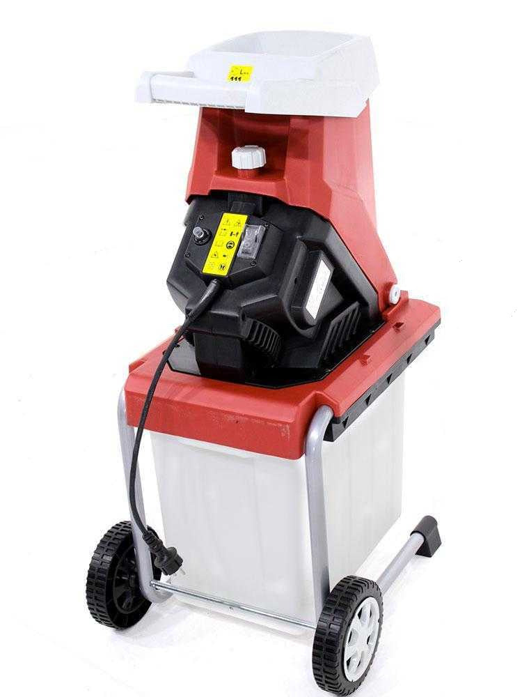 GeoTech ESB 2500 Blades elektrische hakselaar, takken tot 40 mm, detail 5