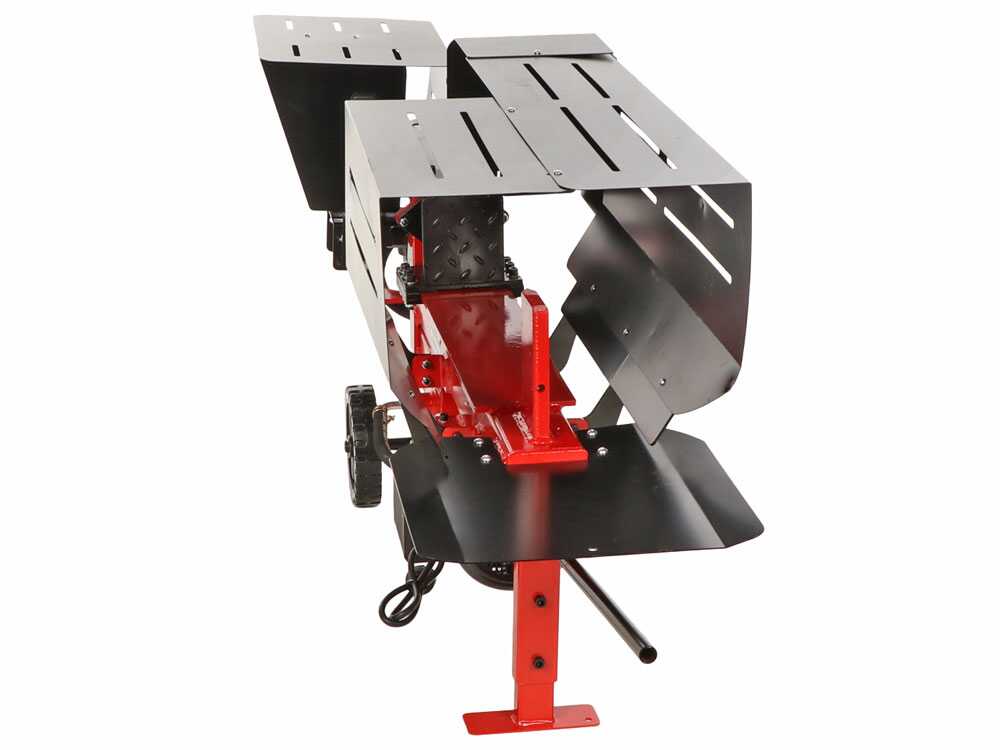 GeoTech LSP9 HE EVO elektrische houtklover, 8 ton, horizontaal, detail 4