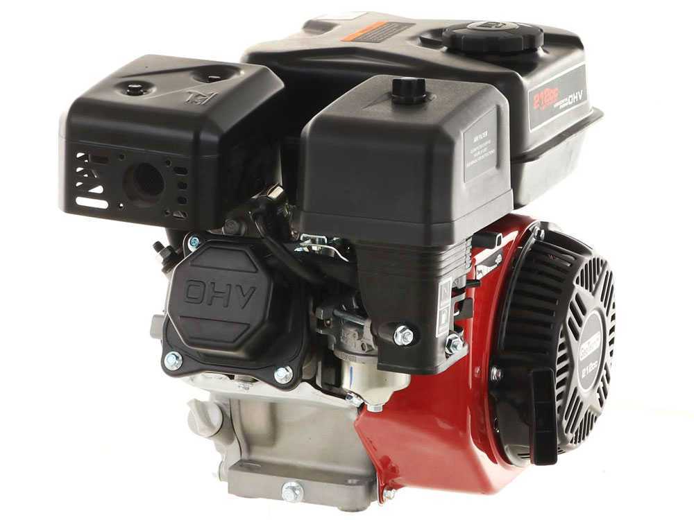 GeoTech Pro 212 cc benzinemotor met horizontale as, 7,5 pk, detail 4