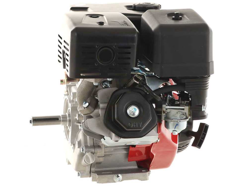 GeoTech Pro 420 cc benzinemotor met horizontale as, 12 pk, elektrische start, detail 5
