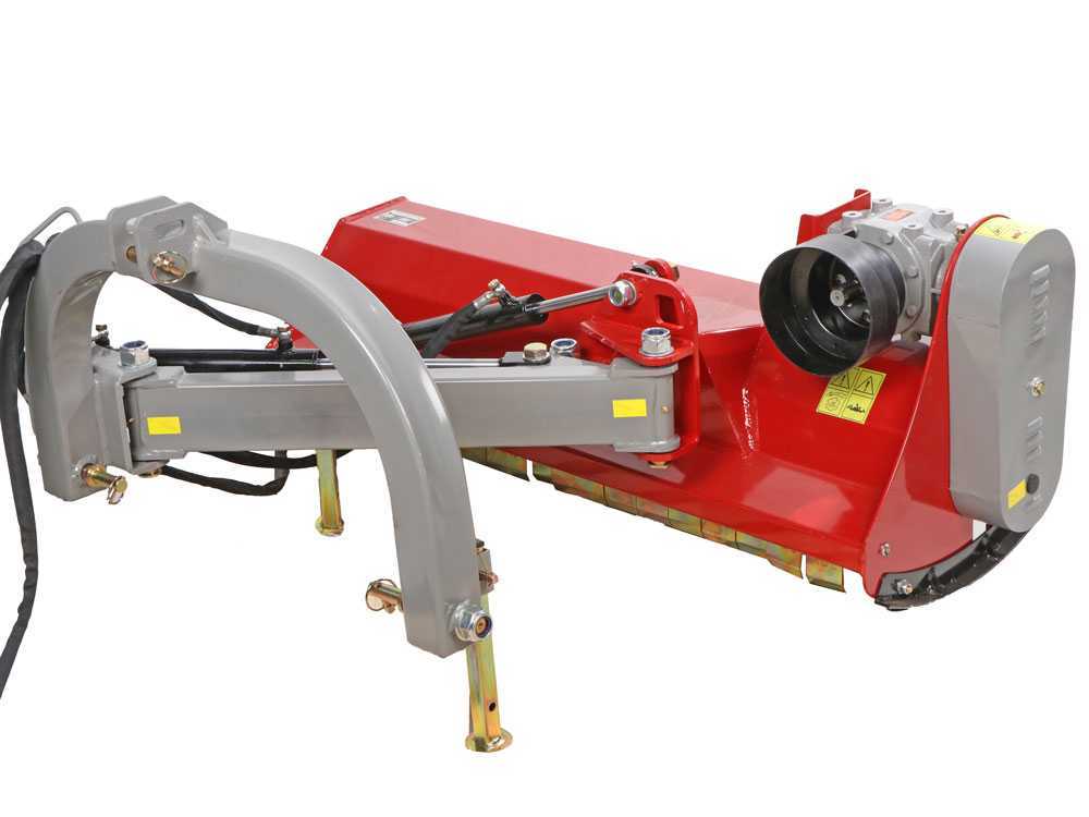 GeoTech Pro AMF145 zijklepelmaaier met arm 145 cm, detail 5