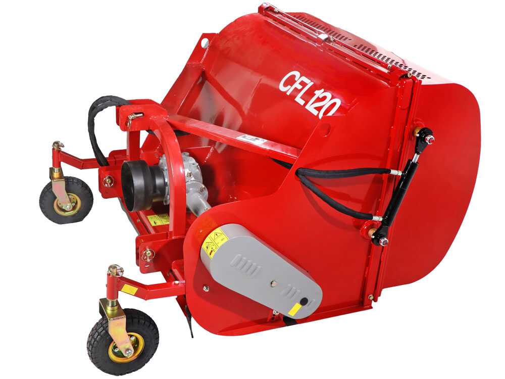 GeoTech Pro CFL120 klepelmaaier 120 cm, detail 5