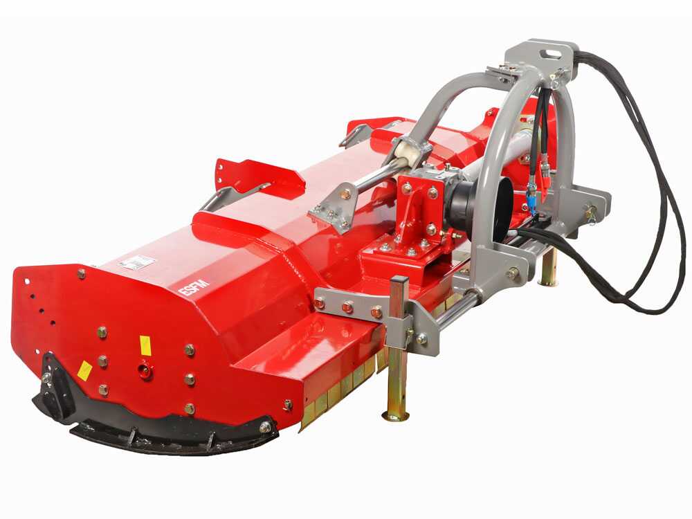 GeoTech Pro ESFM 180H klepelmaaier 172 cm, hydraulisch verschuifbaar, detail 5