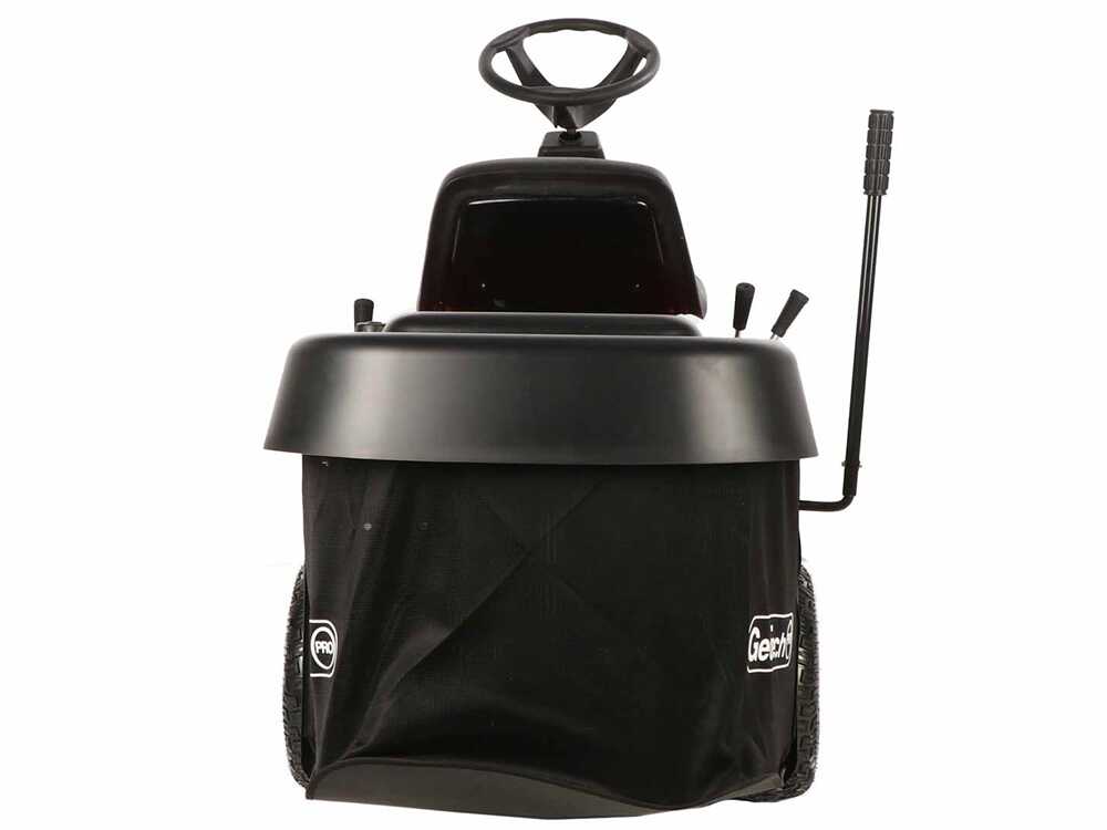 GeoTech Pro GT-MR 76 zitmaaier met opvangbak 76 cm, versnellingsbak, detail 4