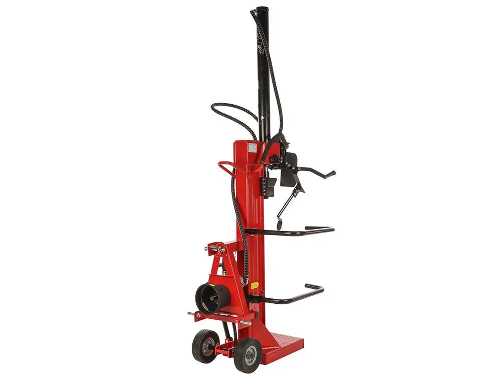 GeoTech Pro LSP 13-100 VT aftakas houtklover, 13 ton, verticaal, detail 4