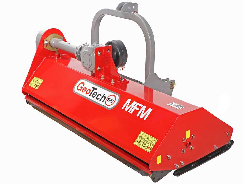 GeoTech Pro MFM-125 klepelmaaier 122 cm, detail 5