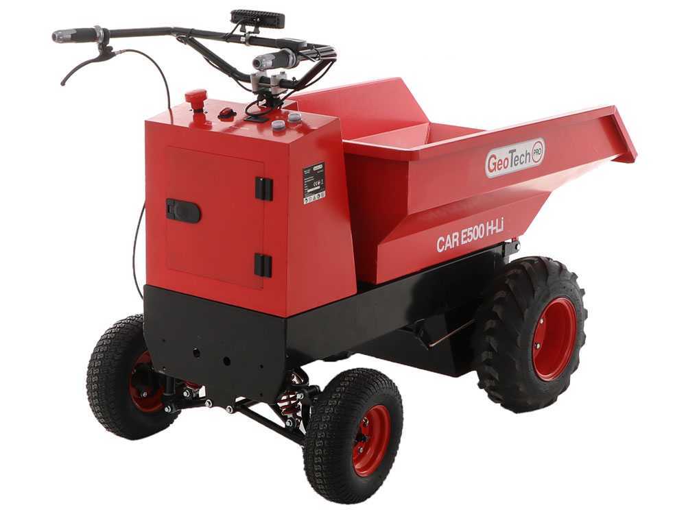 Accu motorkruiwagen laadvermogen 500 kg GeoTech Pro Mini, detail 4