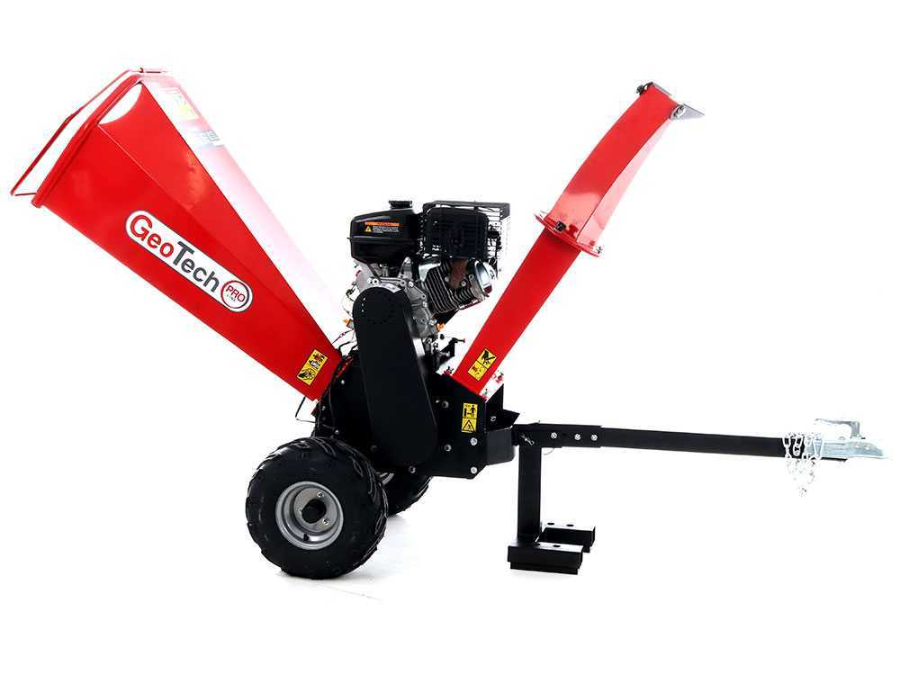 GeoTech Pro PCS 150L benzine hakselaar, takken tot 90 mm, detail 5