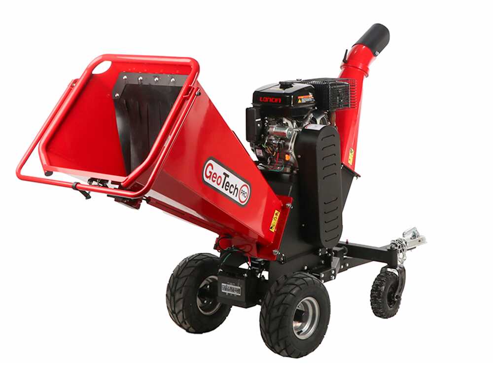 GeoTech Pro PCS 160LE PRO benzine hakselaar, takken tot 100 mm, detail 4