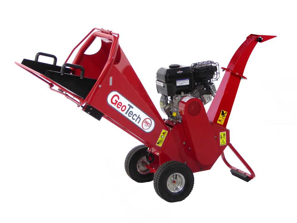 GeoTech Pro PCS70BS benzine hakselaar, takken tot 65 mm, detail 5