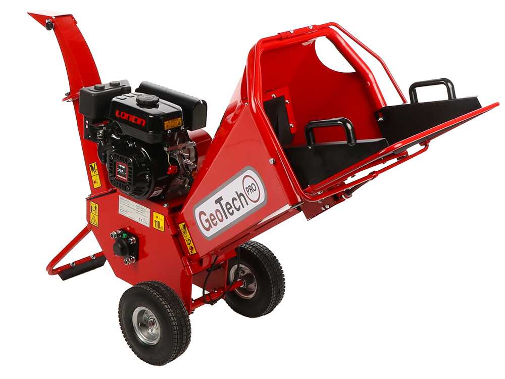 GeoTech Pro PCS70L benzine hakselaar, takken tot 65 mm, detail 4