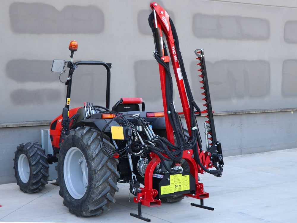 GeoTech Pro THC 160 heggenschaararm voor de trekker, detail 5