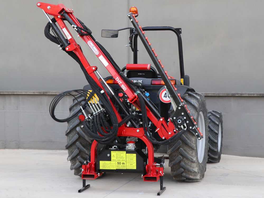 GeoTech Pro THT 160 heggenschaararm voor de trekker, detail 5