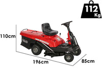 GeoTech RM 75-610 BSM-H zitmaaier met opvangbak 61 cm, hydrostaat, detail 4