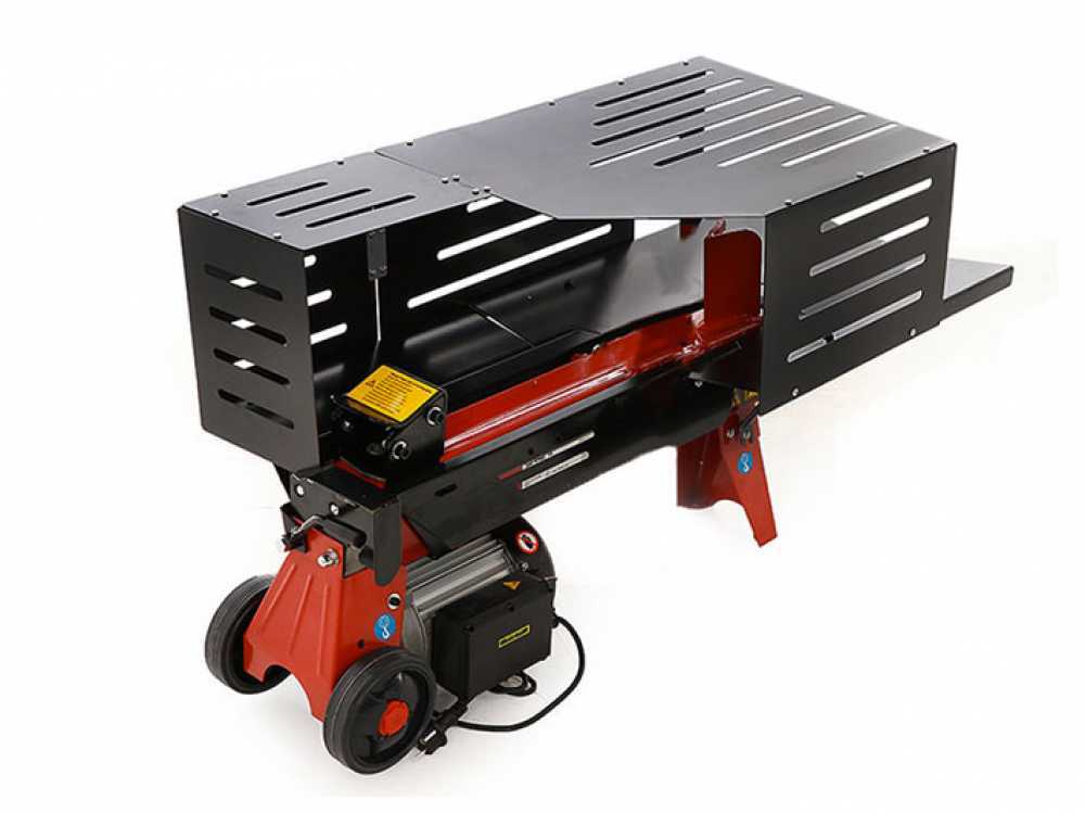 GeoTech SPHE 6 elektrische houtklover, 6 ton, horizontaal, detail 5