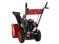 Benzine sneeuwschuif GeoTech SS 680 WEL EVO, motor Loncin H200, elektrische start, detail 4