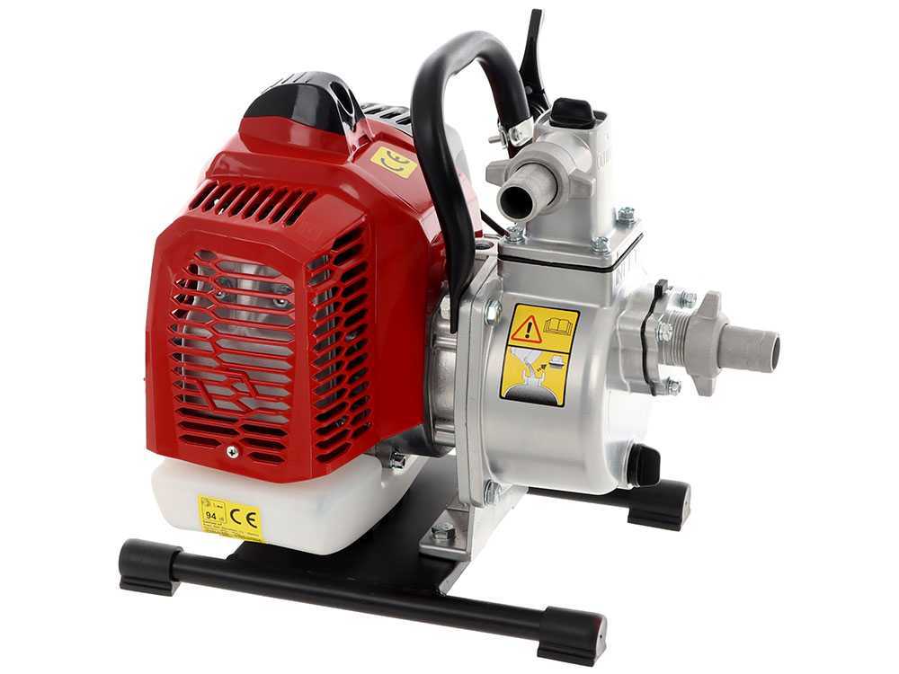 GeoTech WP240 EVO benzine motorpomp, aansluiting 25 mm, detail 5