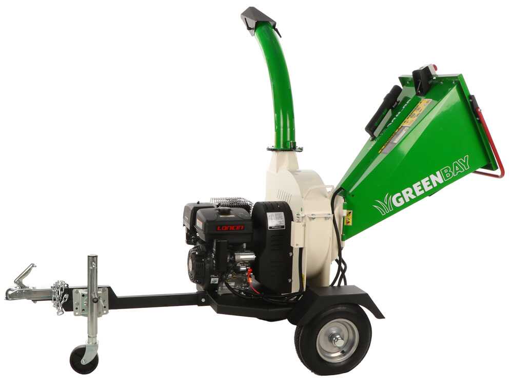 GreenBay GB-WDC 120 LE benzine hakselaar, takken tot 90 mm, detail 4