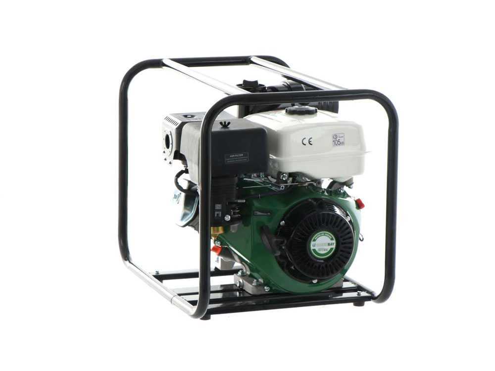 GreenBay GB-WP 100 benzine motorpomp, aansluiting 100 mm, detail 4