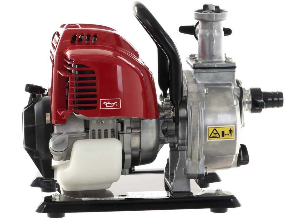 Honda WX10T benzine motorpomp, aansluiting 25 mm, detail 4