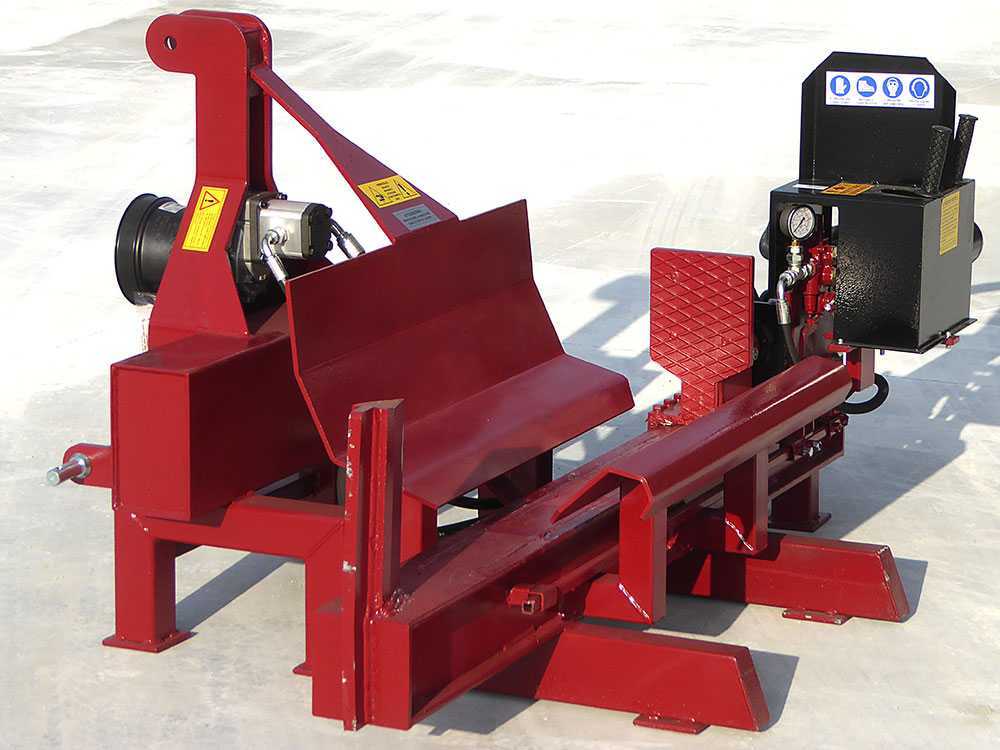 AgriEuro TOP-LINE 20 aftakas houtklover, 20 ton, horizontaal, detail 5