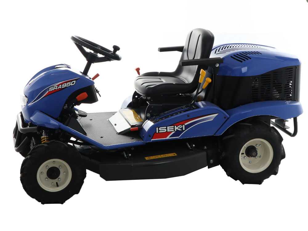 Iseki SRA 950A 2WD zitklepelmaaier 95 cm, hydrostaat, detail 4