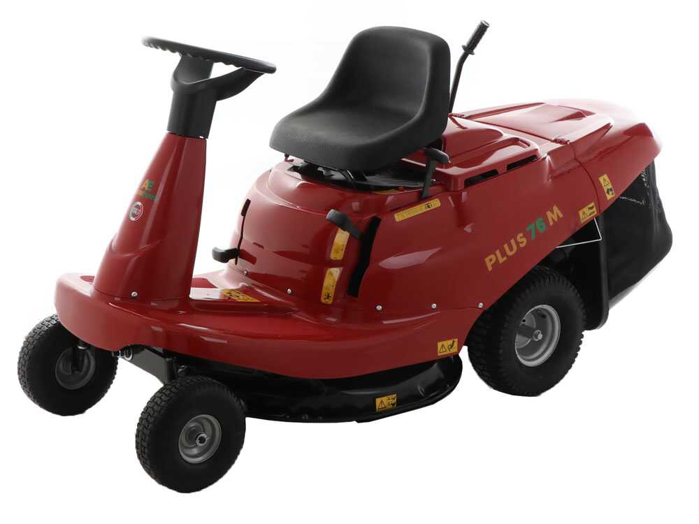 AgriEuro Premium Line Plus 76 M zitmaaier met opvangbak 76 cm, versnellingsbak, detail 4