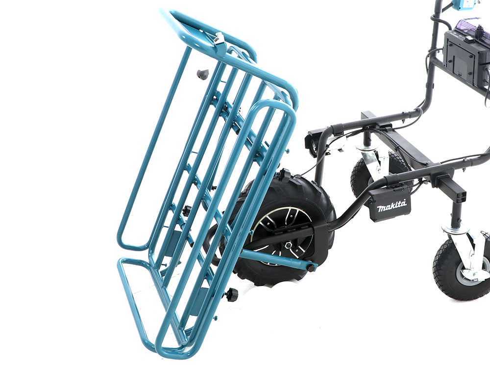 Accu motorkruiwagen laadvermogen 130 kg Makita DCU180, zonder accu (K503923), detail 5