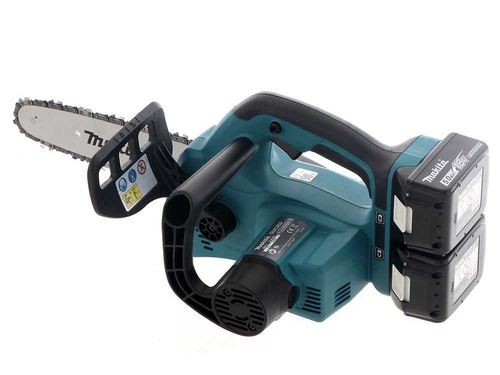 Makita DUC252Z accu kettingzaag, zwaard 25 cm, 36 V 5 Ah zonder accu, detail 5