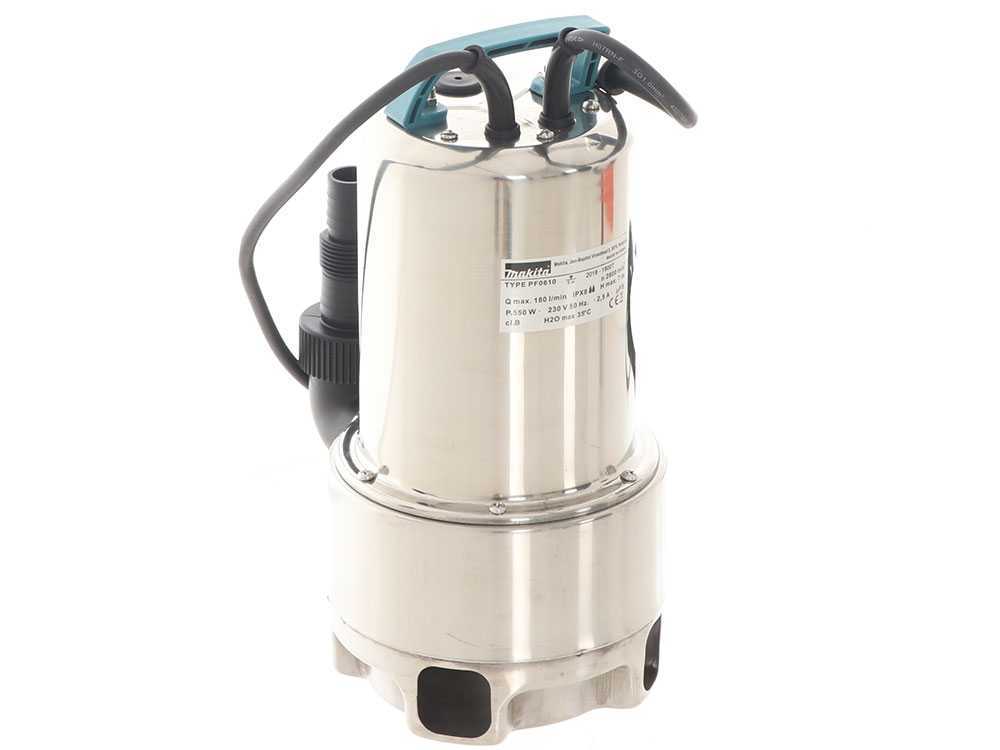 Makita PF0610 dompelpomp voor vuil water, detail 5