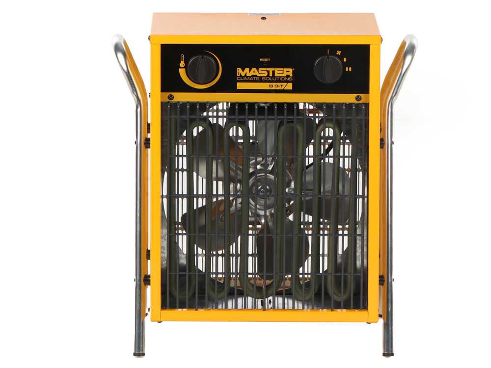 Master B 9IT elektrische heteluchtkanon 9 kW, 400 V, detail 5