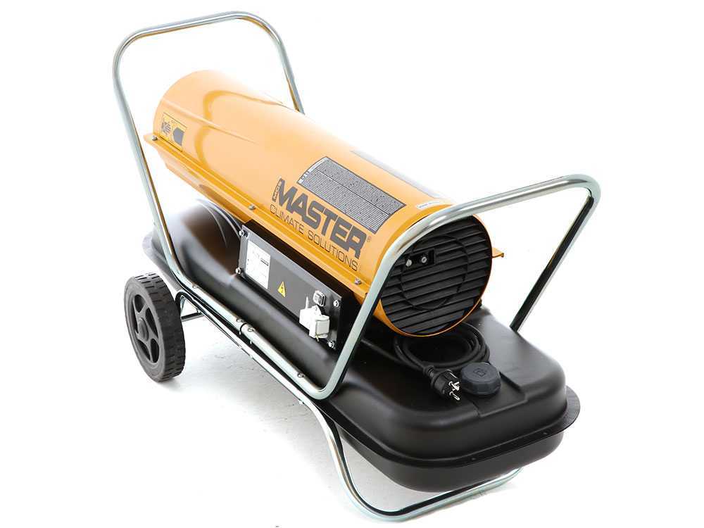 Master B 150 diesel heteluchtkanon 44 kW, direct gestookt, detail 5