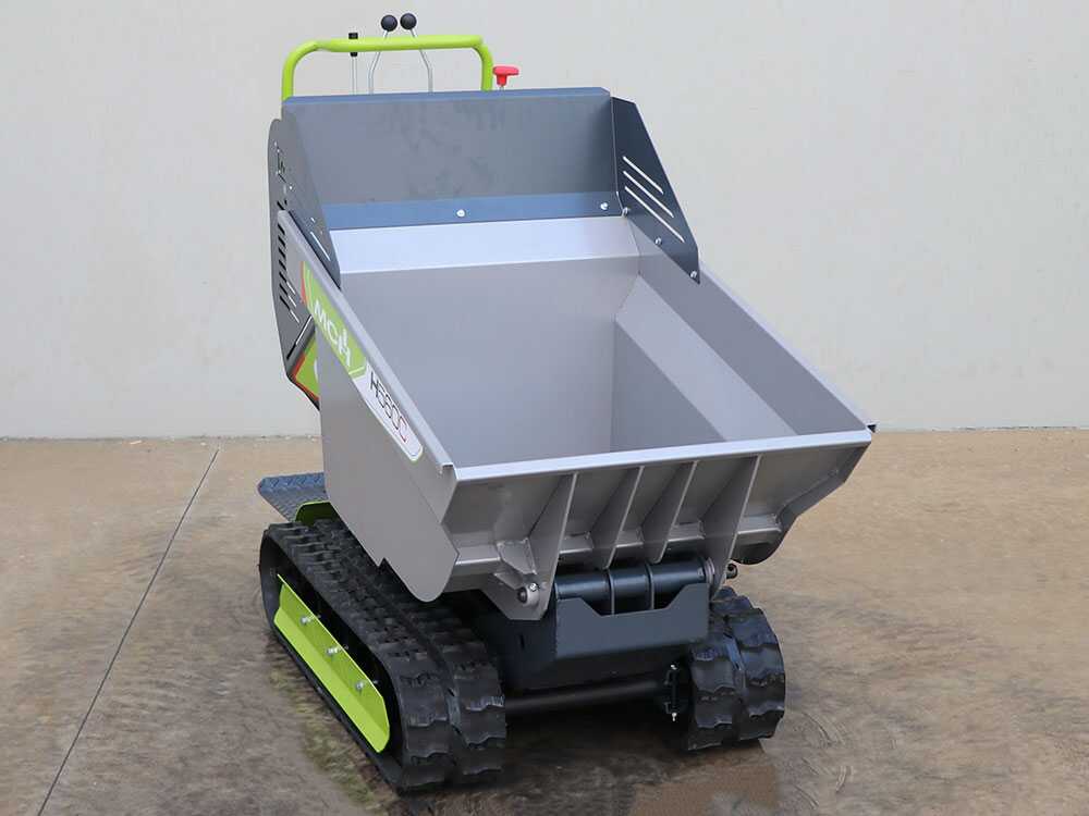 Rupsdumper laadvermogen 500 kg MCH H560C-GX, hydraulisch kiepen, detail 5