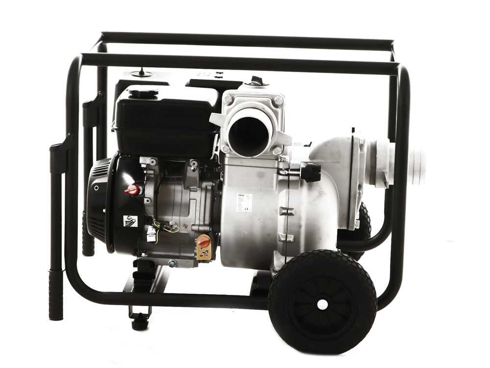 Rato RT100NB26 benzine motorpomp voor vuil water, detail 4
