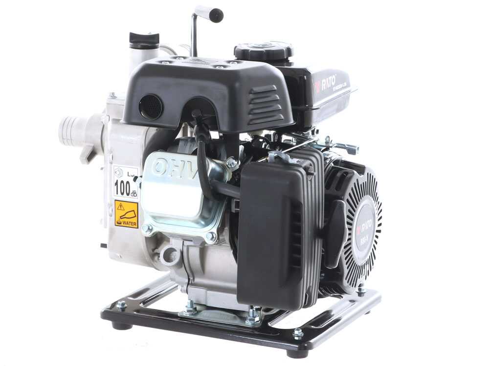 Rato RT40ZB20-1.1Q benzine motorpomp, detail 4