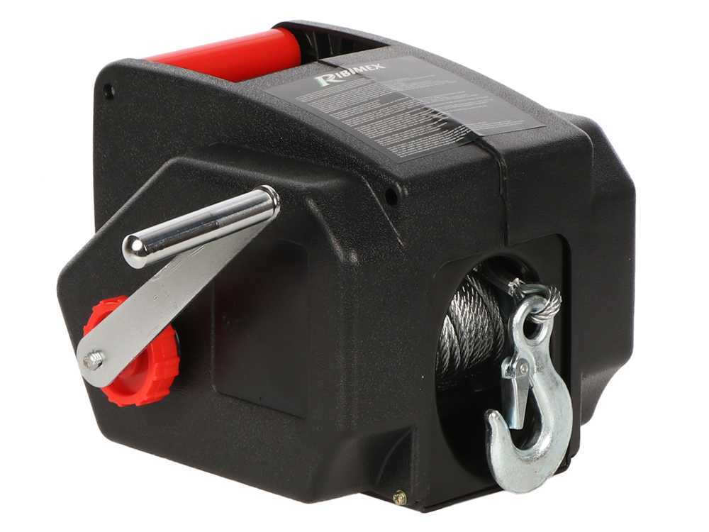 Ribimex PE12V accu lier, met afstandsbediening, detail 4