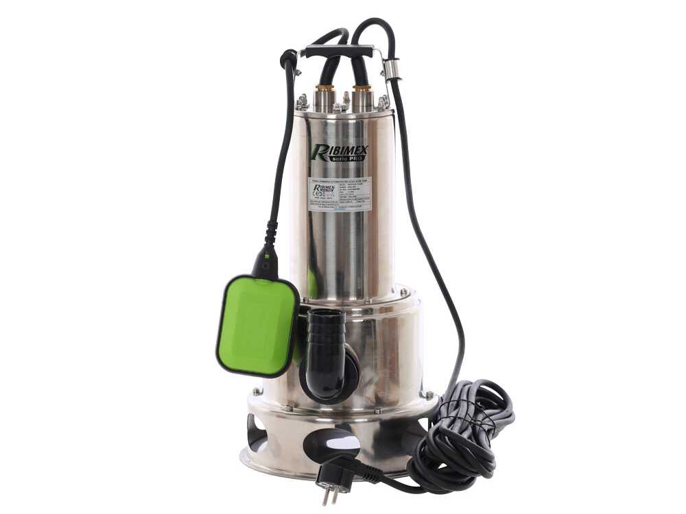 Ribimex PRPVC552V dompelpomp voor vuil water, detail 4