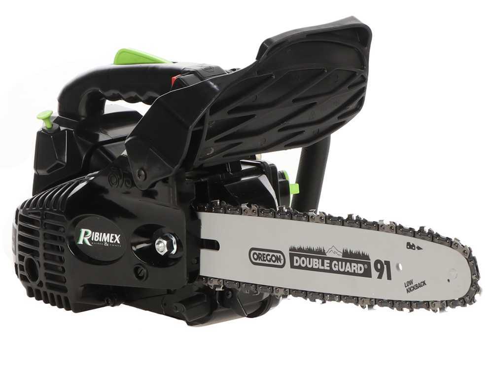 Ribimex PRTRT301PRO benzine kettingzaag voor snoeien, zwaard 30 cm, detail 4